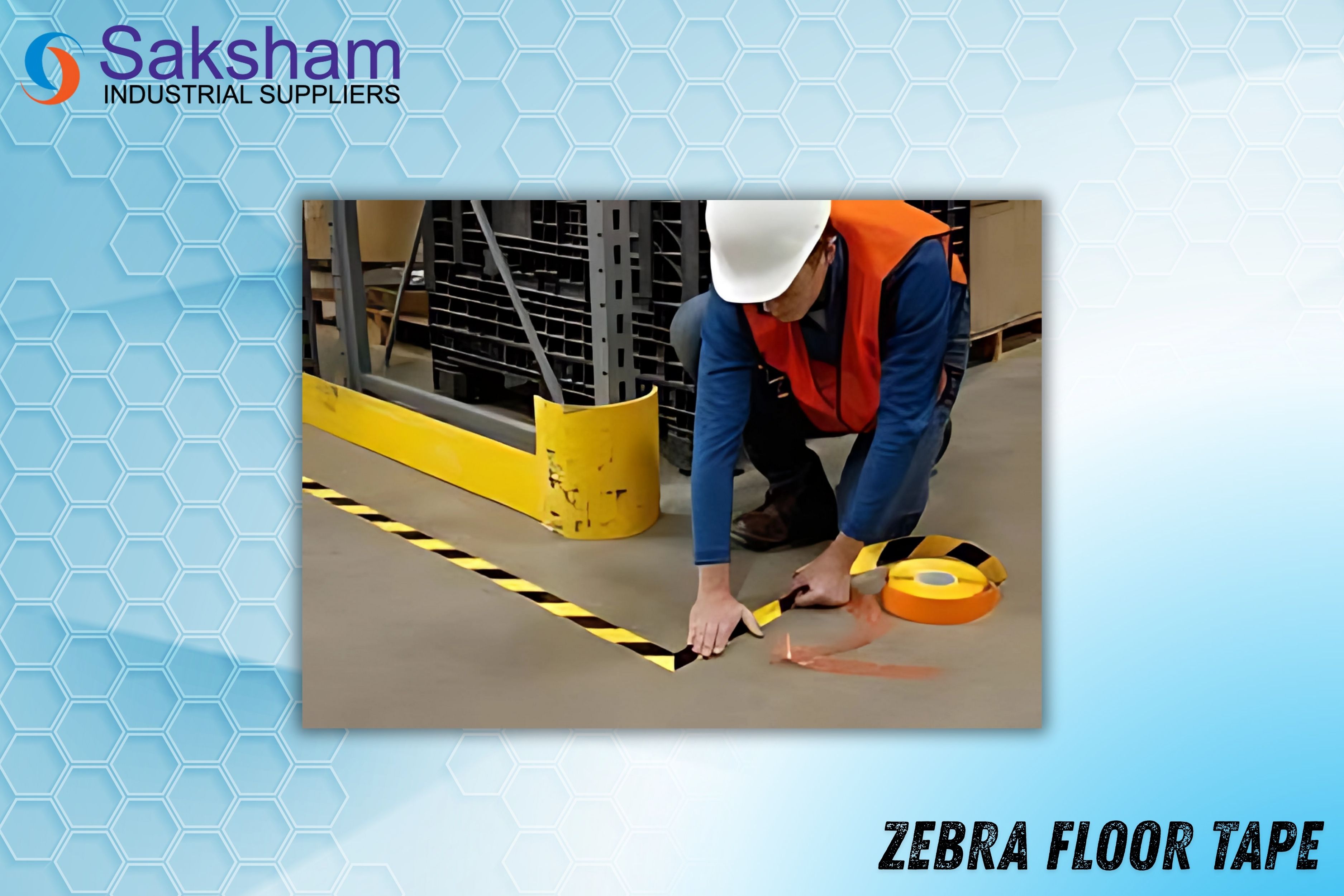 Zebrafloor tape 3M tesa suppliers in pune